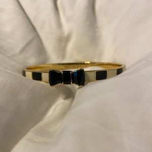 Kate Spade New York Black & Cream Bangle